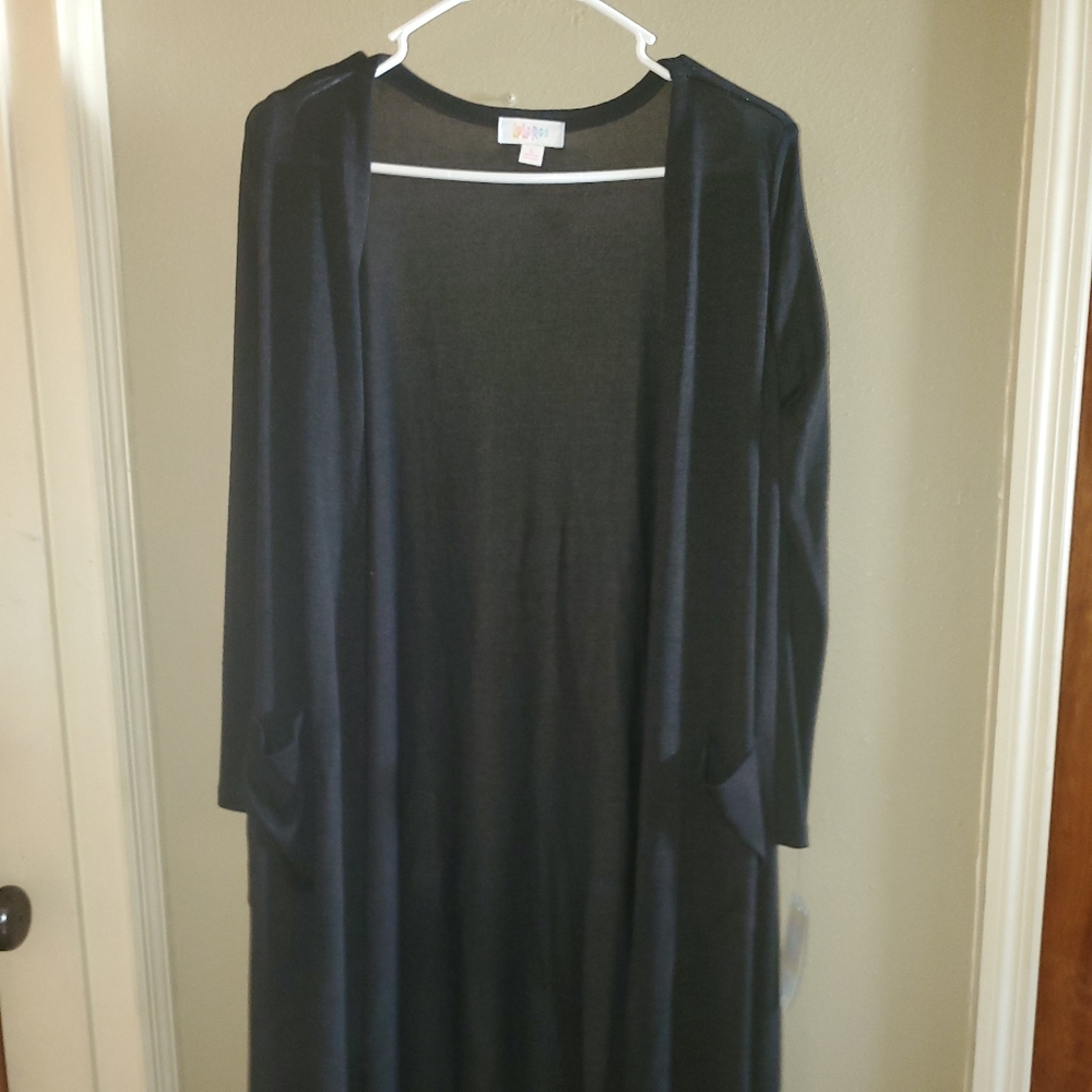Lularoe Sarah Cardigan - Black